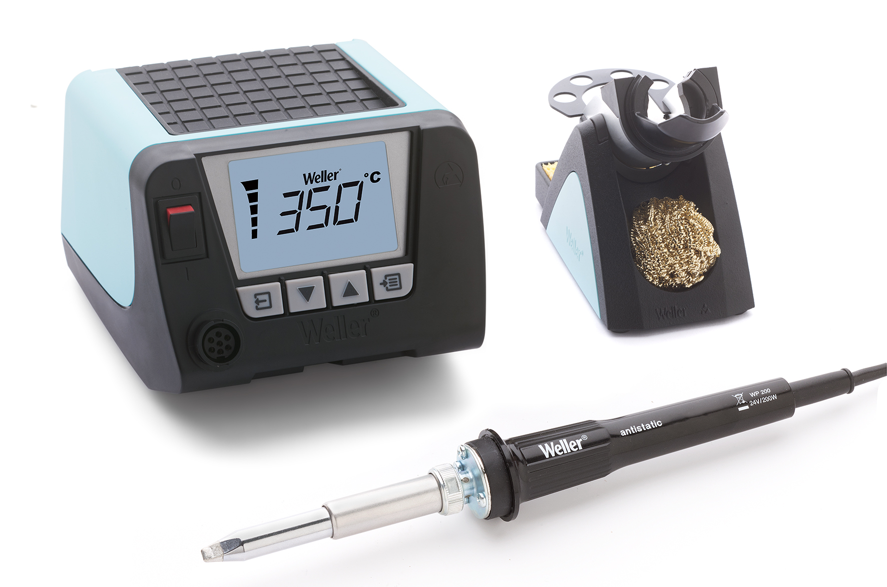 Weller T0053439699N. Паяльная станция Weller WT 1011H Set, 150Вт, один канал (WT 1H, WP 200)