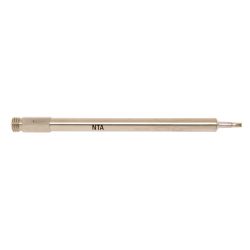 Weller NTA. NT A Chisel tip, Width 1.6 mm, Thickness 0.4 mm, Length 9.5 mm