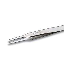 Weller 2ASA. Precision tweezers with flat rounded tips for gripping components. Tip width 2 mm/.078 Inch.