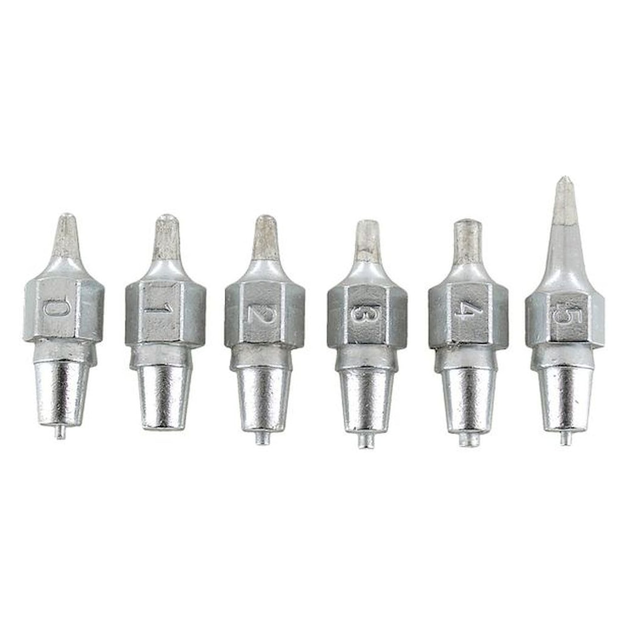Набор всасывающих сопел DX 110-DX 115, 6 шт., для DSX 80/DXV 80 Weller T0051379099