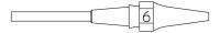 Weller T0051326499. Наконечник Weller XDSL 6, 1.9х0.7мм, длина 16.5мм