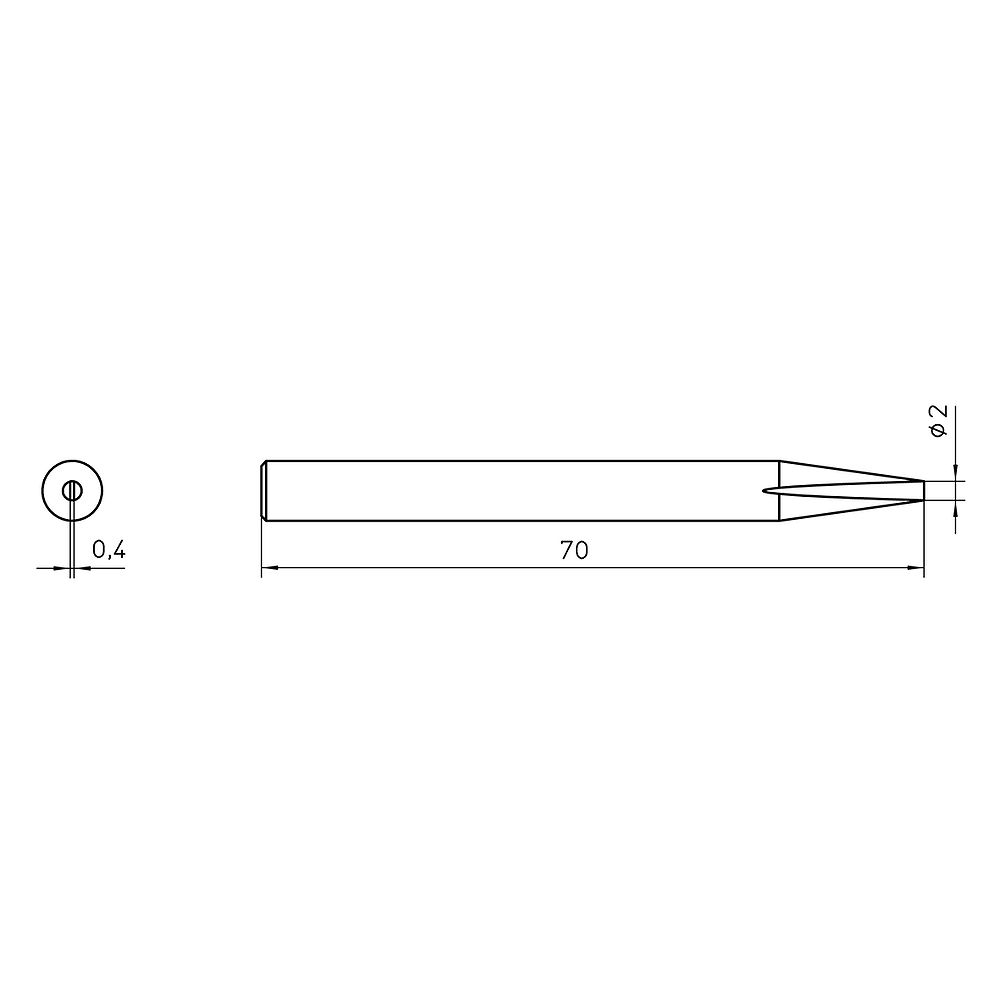 Паяльное жало  Weller  SPI40 224