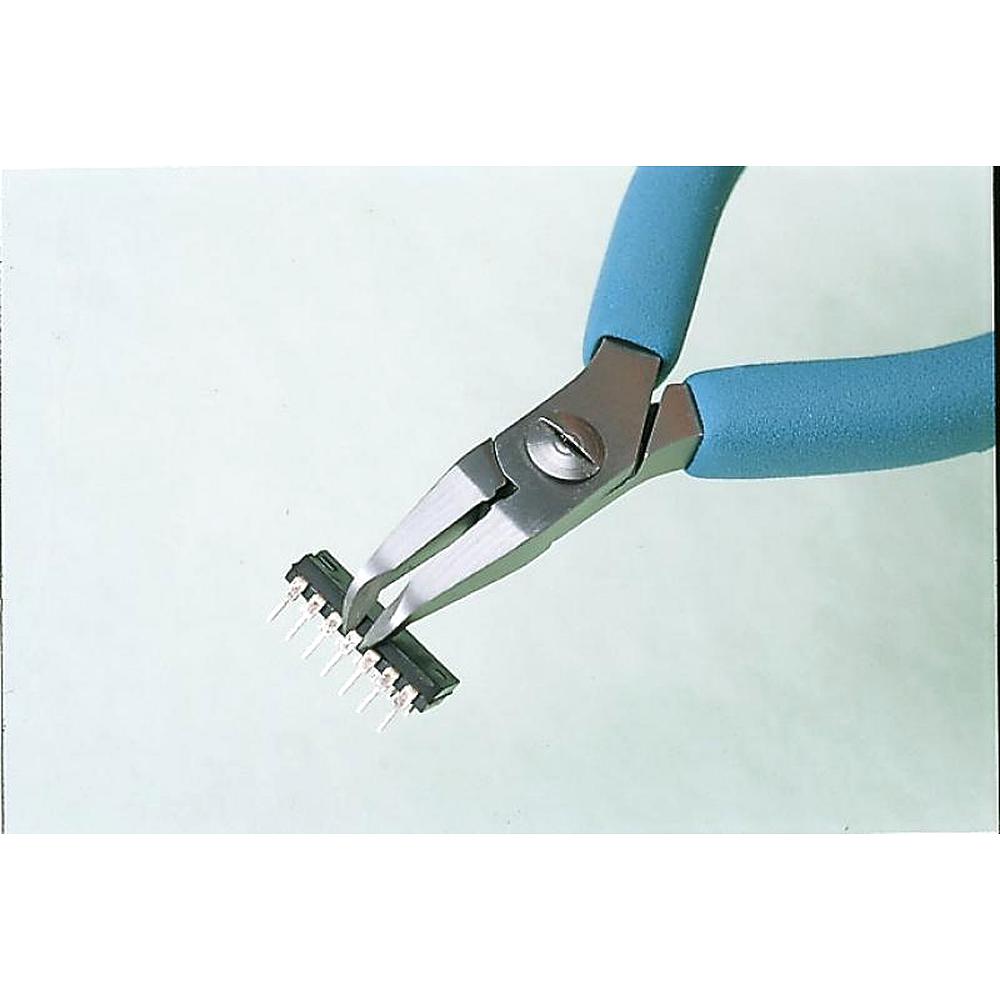 Остроконечные кусачки Erem 593AE, загнутая, узкая головка