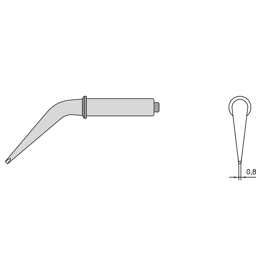Паяльное жало  Weller CT5 AX8