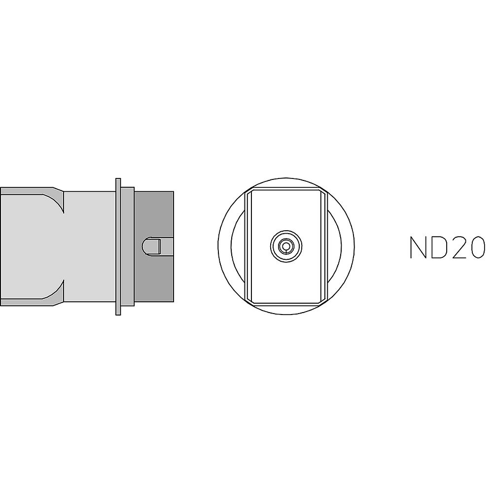 Насадка Weller ND20 для пайки горячим воздухом
