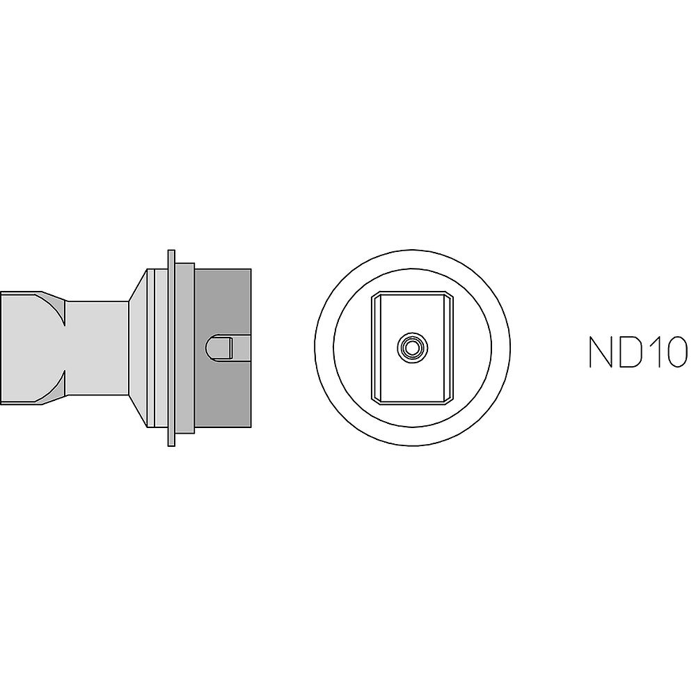 Насадка Weller ND10 для пайки горячим воздухом