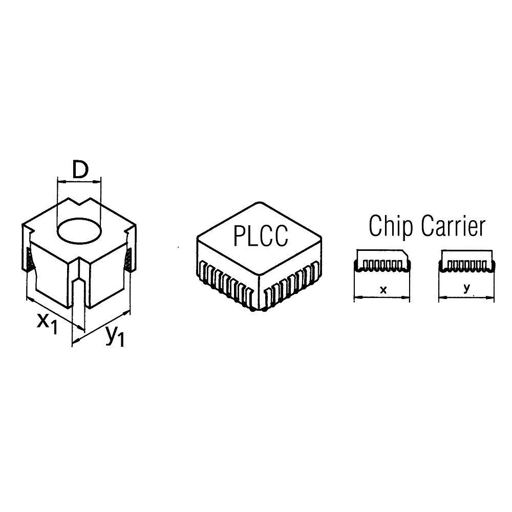Головка Weller CSF-QI для выпайки 12,7х12,7 мм